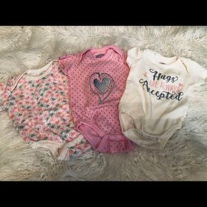 3 onesies